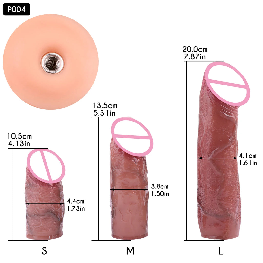 Dildo für Keuschheitskäfig