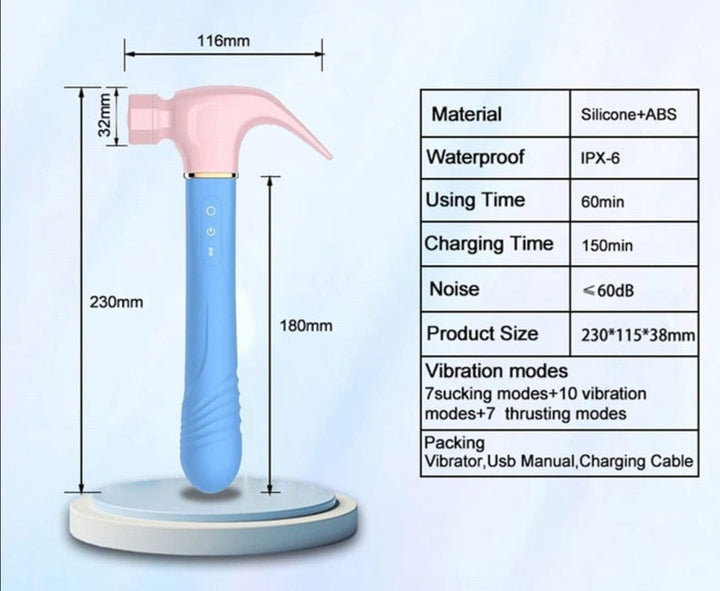 Hammer Vibrator für Paarspielzeug 5