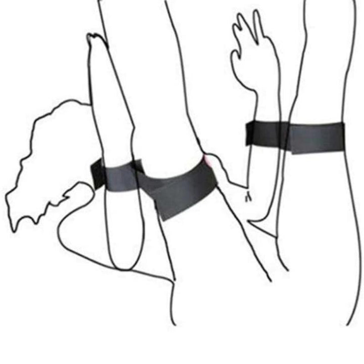 Bondage-Zubehör Handgelenke Oberschenkel