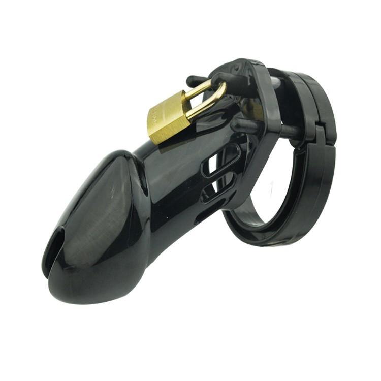 Plastik Peniskäfig Mann - GB6000 Schwarz - Peniskäfig.de