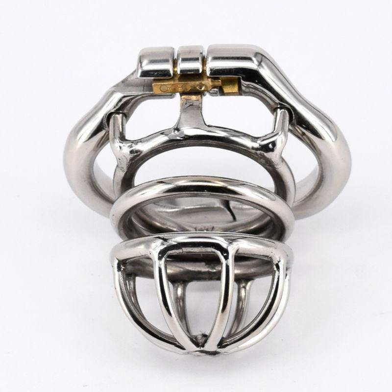 Peniskäfig Metall 3 Ringe - Das Grab S - Peniskäfig.de