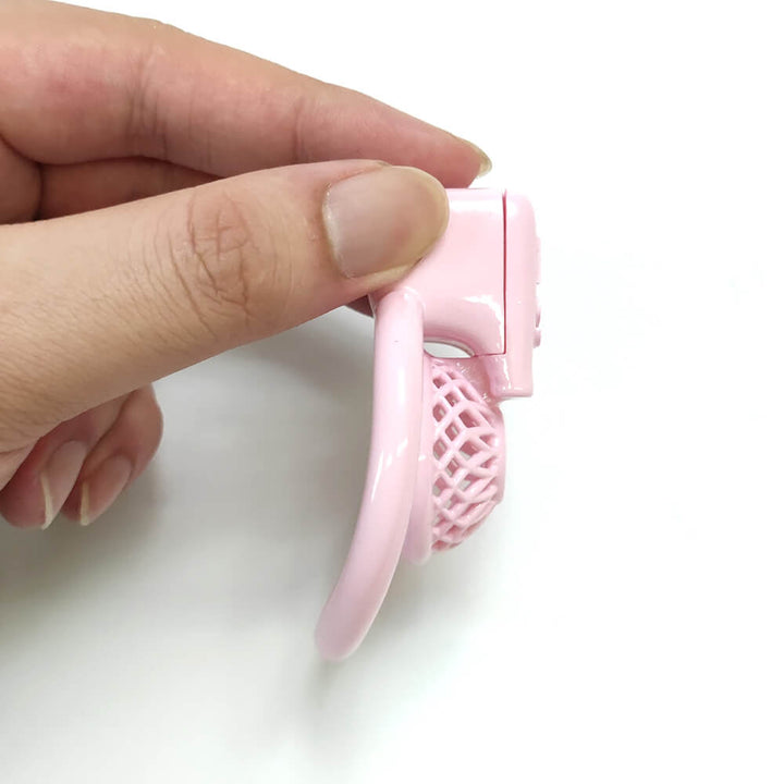 Super kleines BDSM Entblößungsgeäuse mit 9D Ringen 9