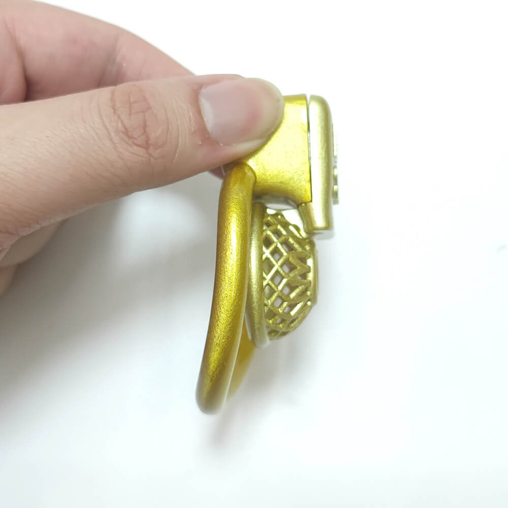 Super kleines BDSM Entblößungsgeäuse mit 33D Ringen 33
