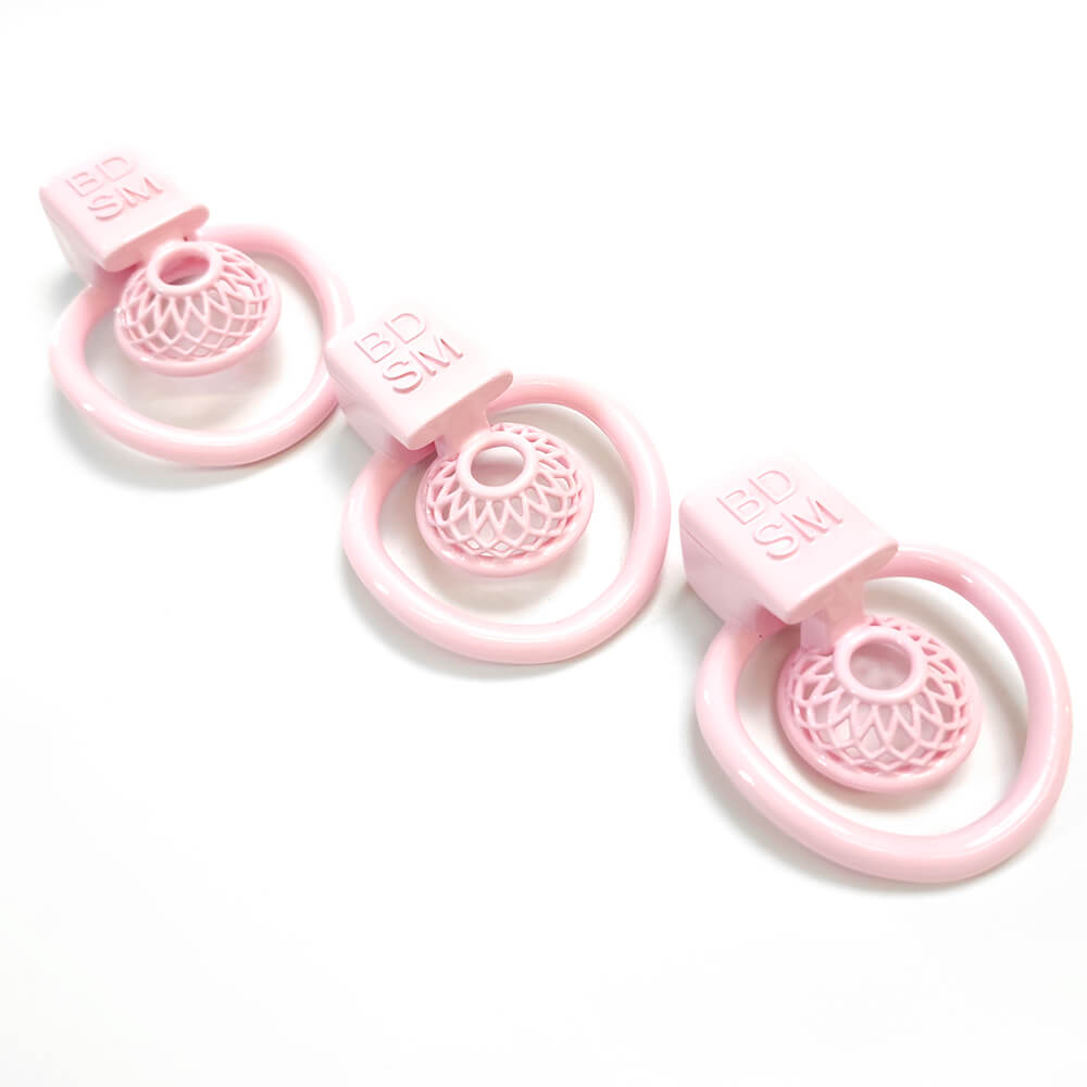Super kleines BDSM Entblößungsgeäuse mit 3D Ringen 2