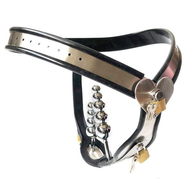 Keuschheitsgürtel aus Metall für Damen