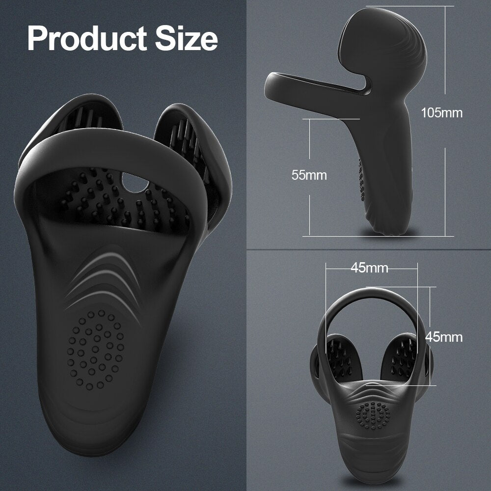 Silikon Massager für Hoden und Perineum 7