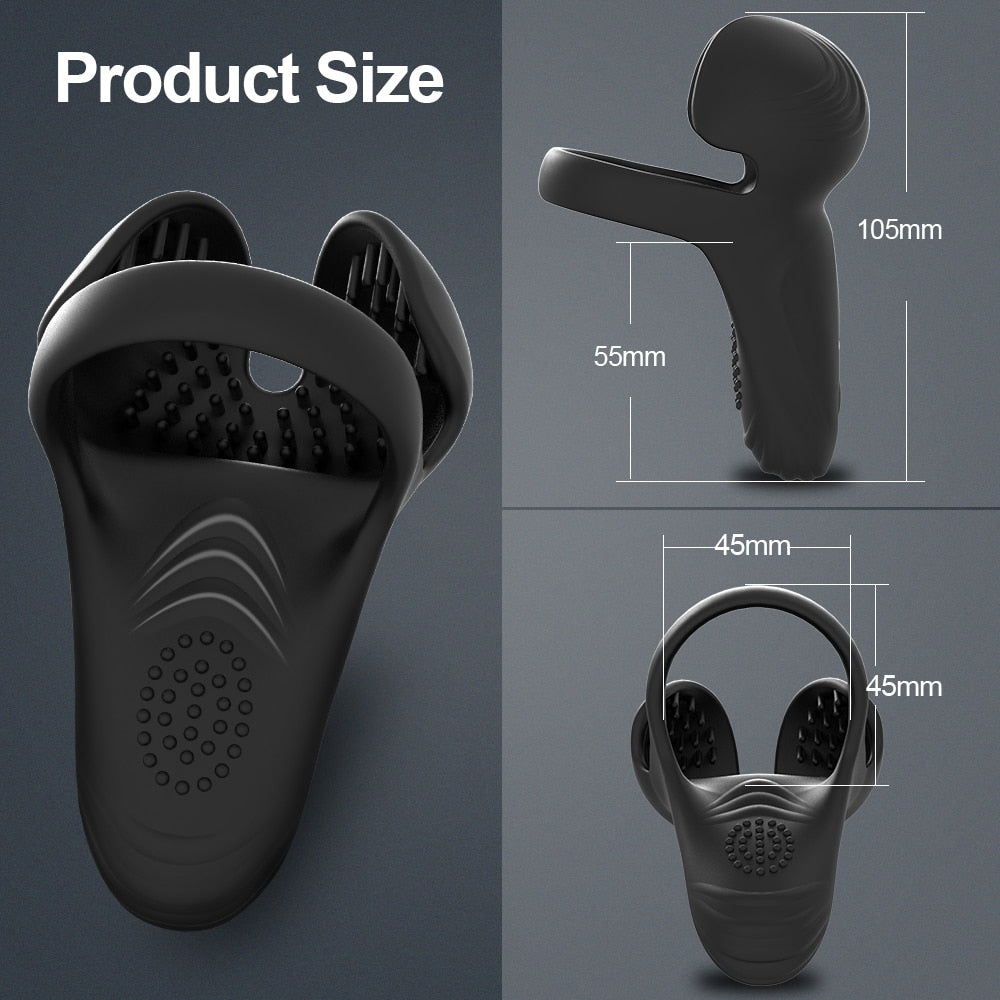 Silikon Massager für Hoden und Perineum 4