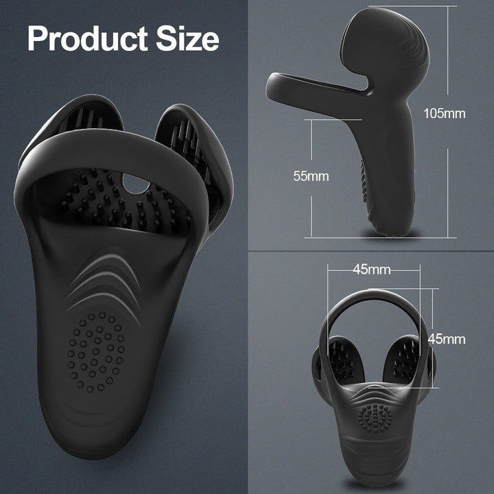 Silikon Massager für Hoden und Perineum 4
