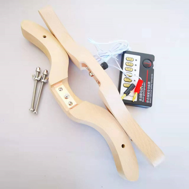 Elektroshock Holz Testikel Quäler 3