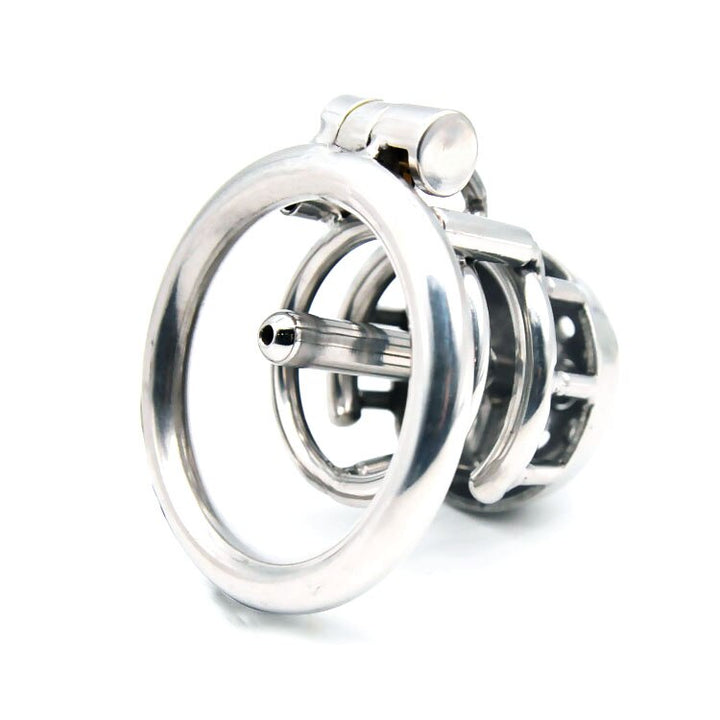 Keuschheitskäfig aus Metall - wandelbar PA Piercing A400-2