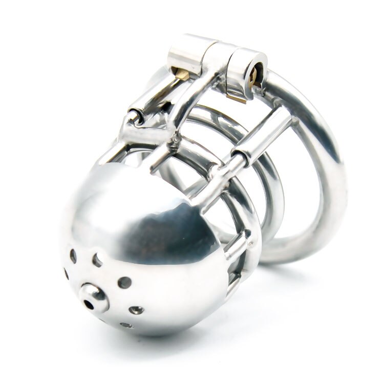 Keuschheitskäfig aus Metall - wandelbar PA Piercing A400-2