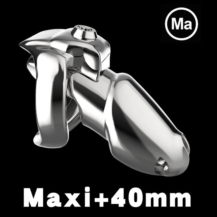 HT-V5 Click & Lock - Metall Keuschheitskäfig