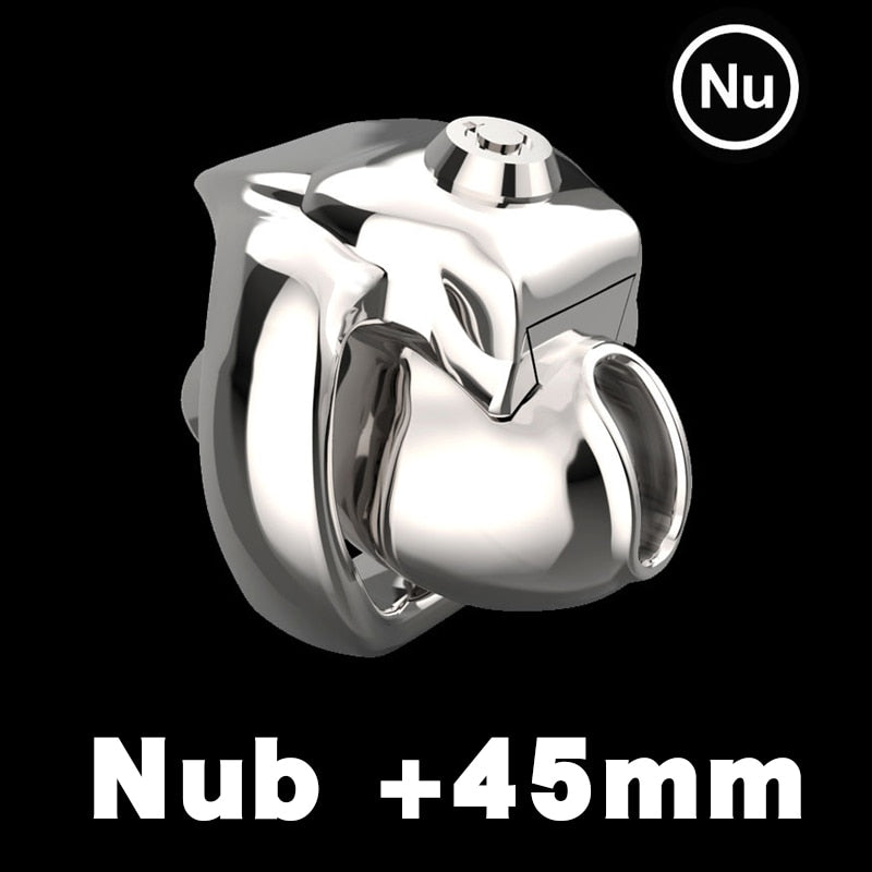 HT-V5 Click & Lock - Metall Keuschheitskäfig