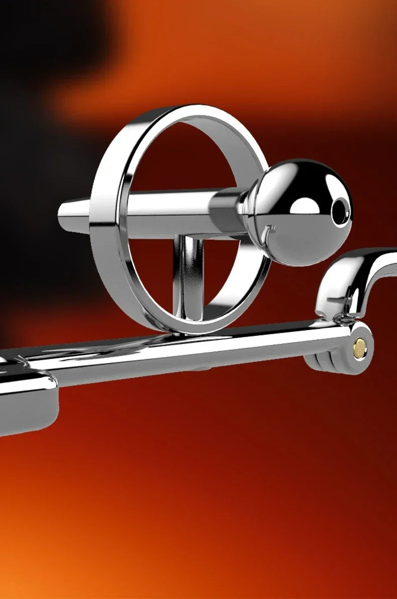 Keuschheitskäfig PA Piercing Ballstretcher