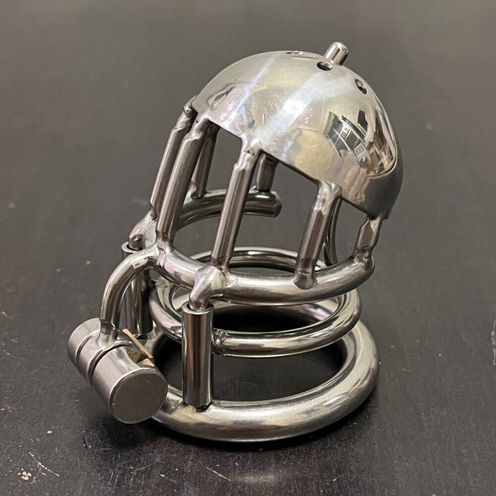Keuschheitskäfig aus Metall mit PA Hook 4mm