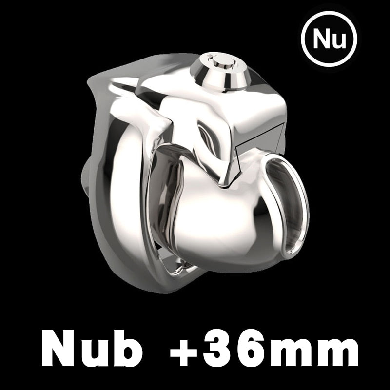 HT-V5 Click & Lock - Metall Keuschheitskäfig