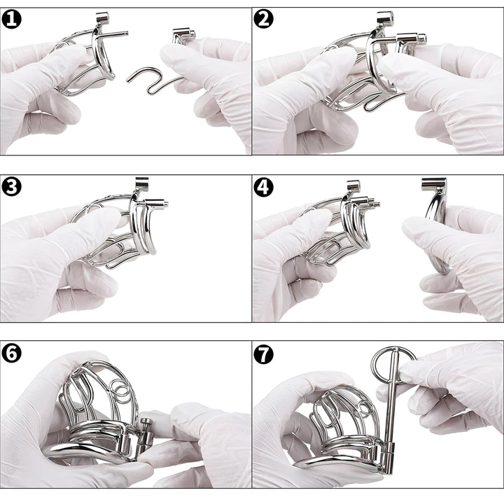 Keuschheitskäfig für PA-Piercing FRRK-3229