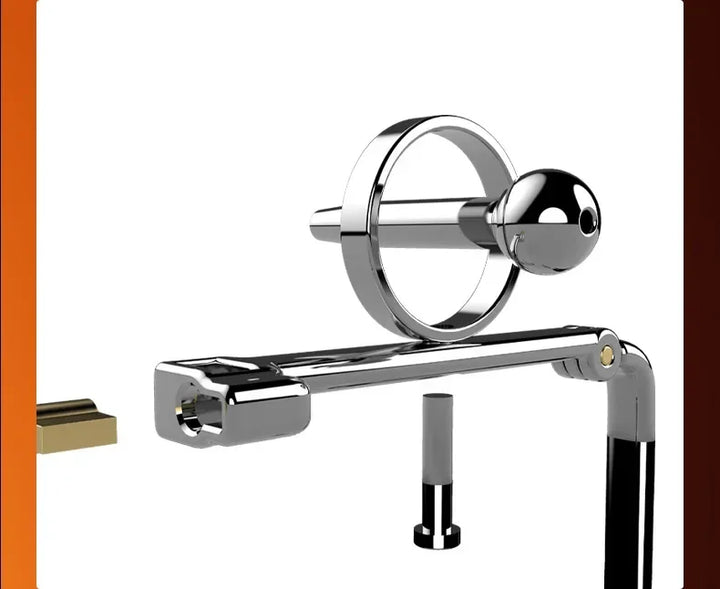 Keuschheitskäfig PA Piercing Ballstretcher