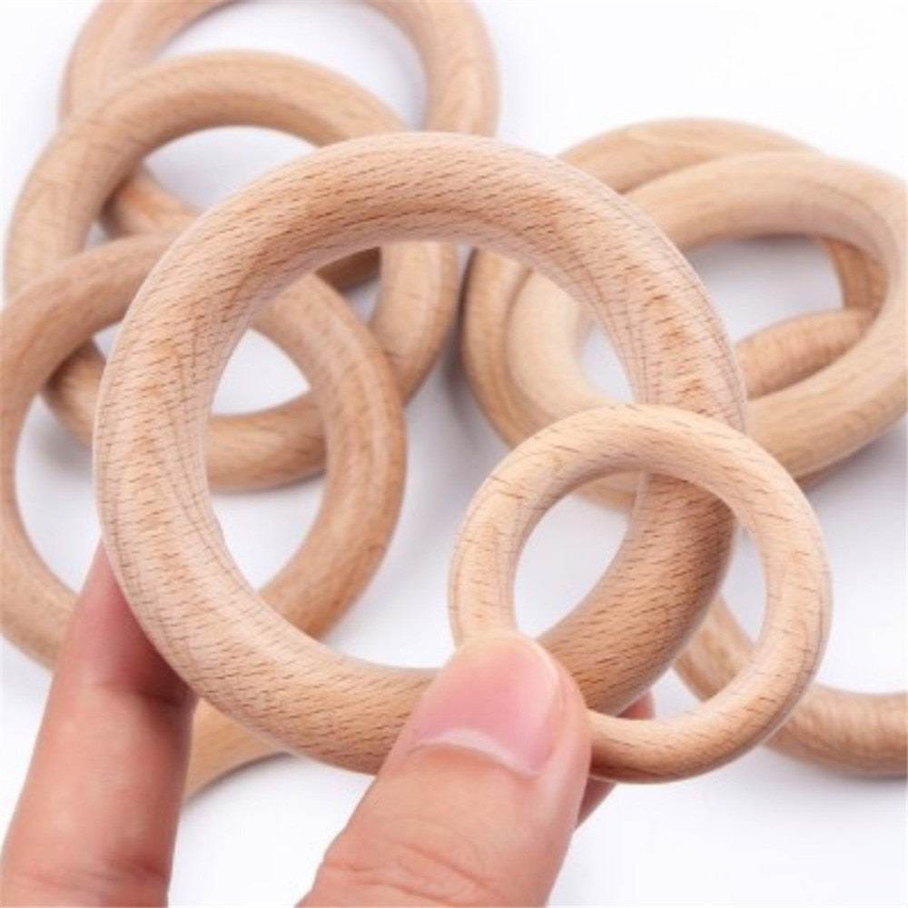 Holz Bänder für Hoden Dehnung und Cockring 2