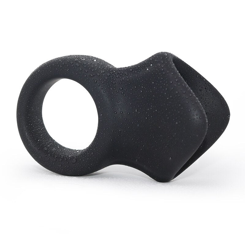 Weicher Silikonring für Penis & Hodenballstretcher 2
