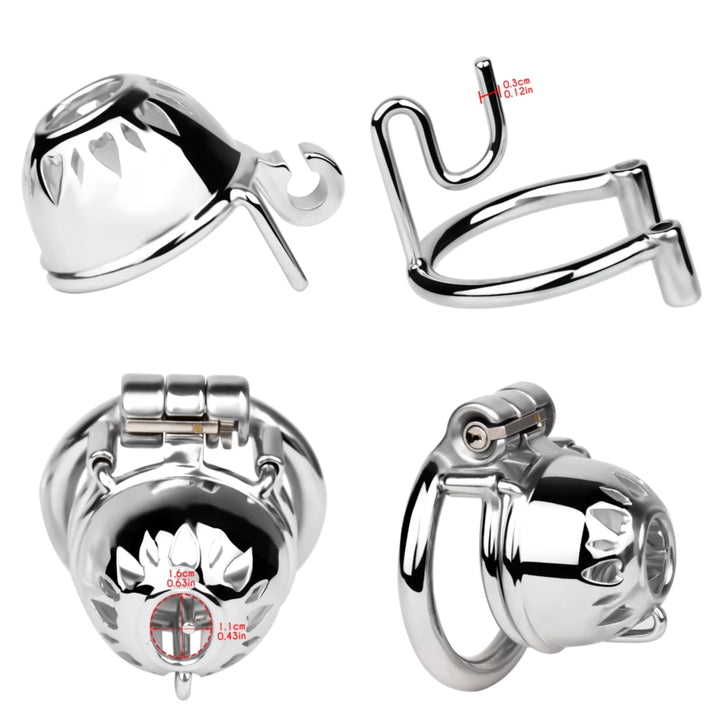 Keuschheitskäfig für PA-Piercing FRRK-3229