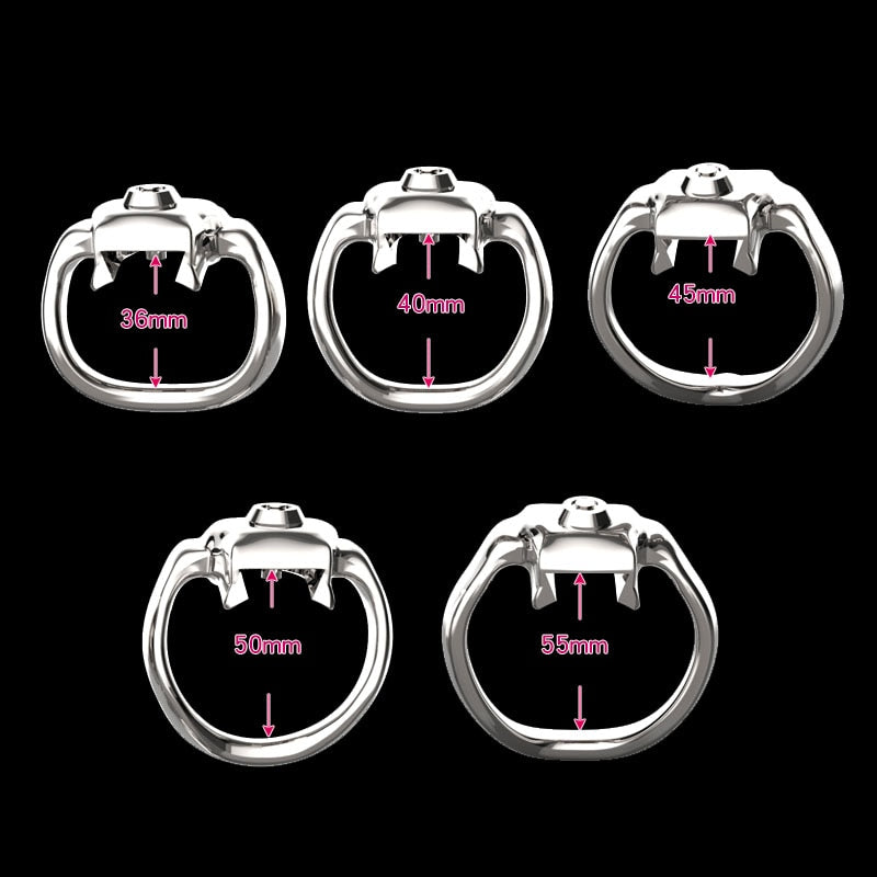 HT-V5 Click & Lock - Metall Keuschheitskäfig