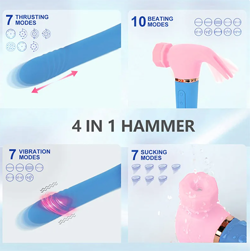 Hammer Vibrator für Paarspielzeug 1