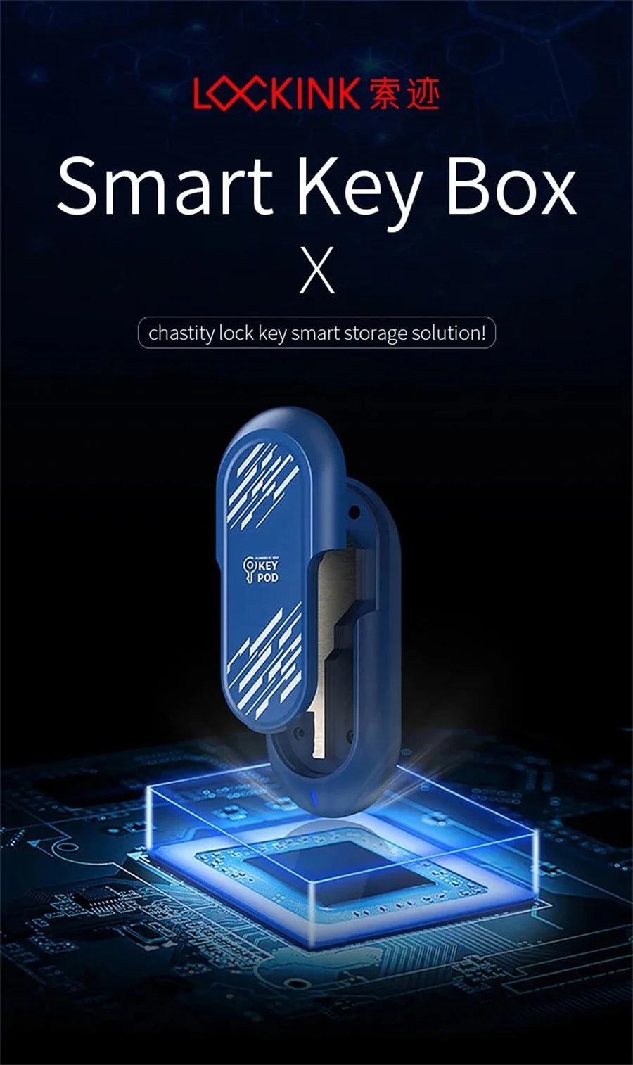 Smart Remote Key Safe QIUI App für Keuschheit