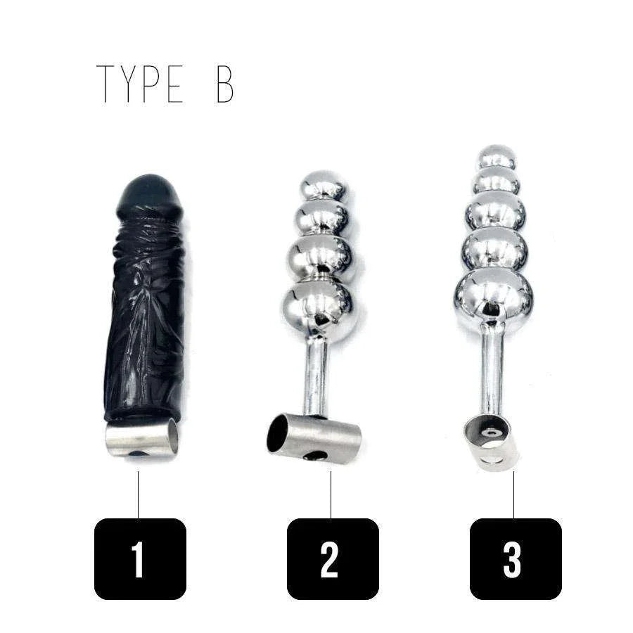 Analplug für Keuschheitsgürtel