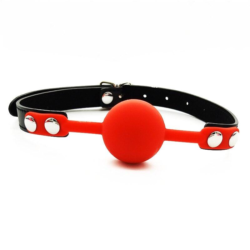 Roter Ballknebel