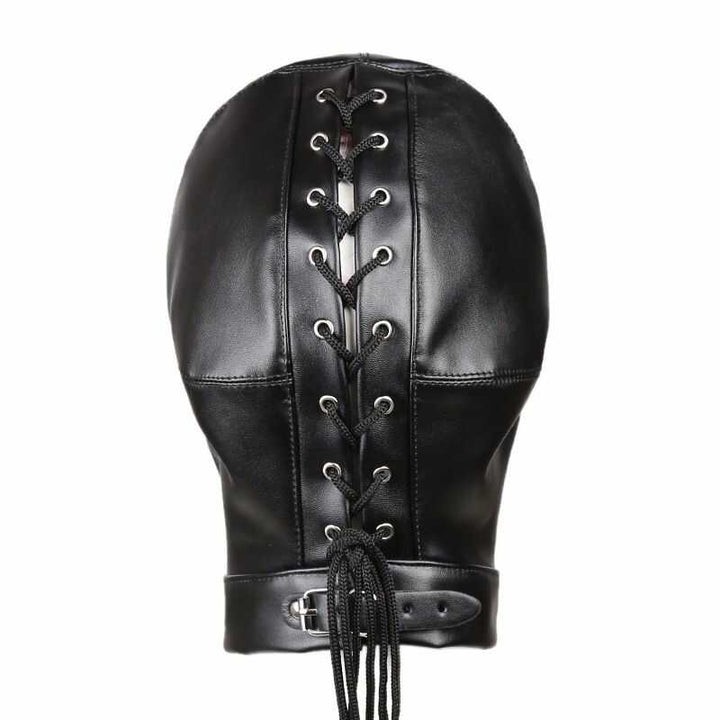 Bdsm Gesichtsbedeckung aus Leder