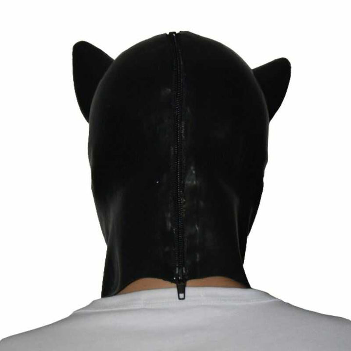 Gruselige Wolfsmaske aus Latex