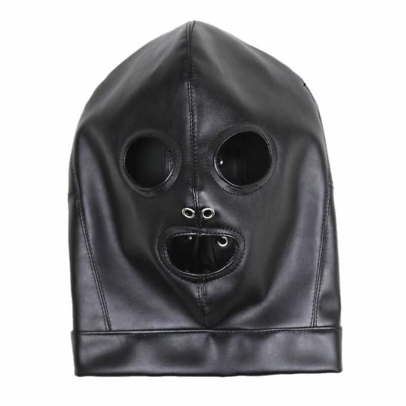BDSM-Maske aus Kunstleder