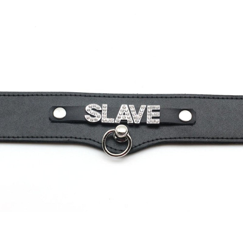 Unterwürfiges Halsband aus Leder