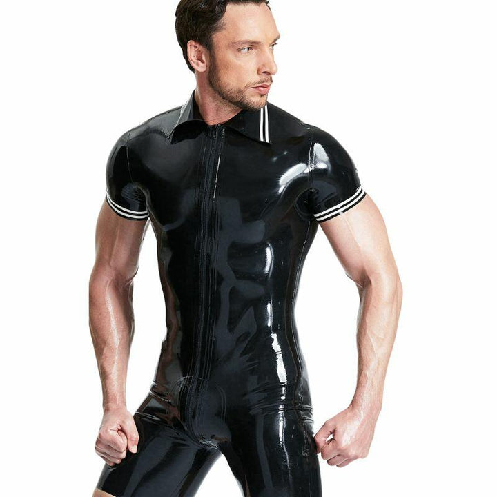 Enger Latex-Catsuit
