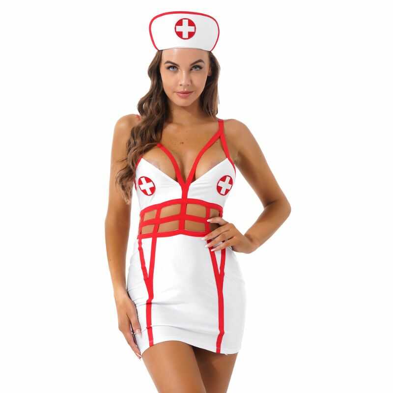 Sexy Krankenschwesterkostüm für Damen