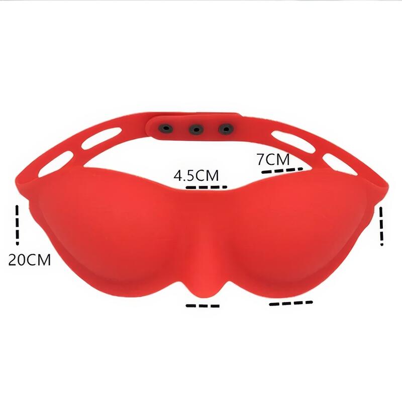 Schlafmaske aus Silikon
