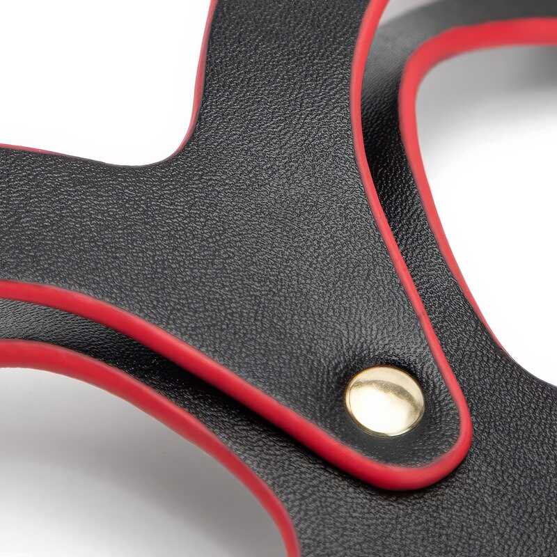 Schwarze Luxus-Bdsm-Maske