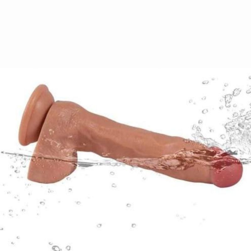 künstlicher Dildo mit Sperma