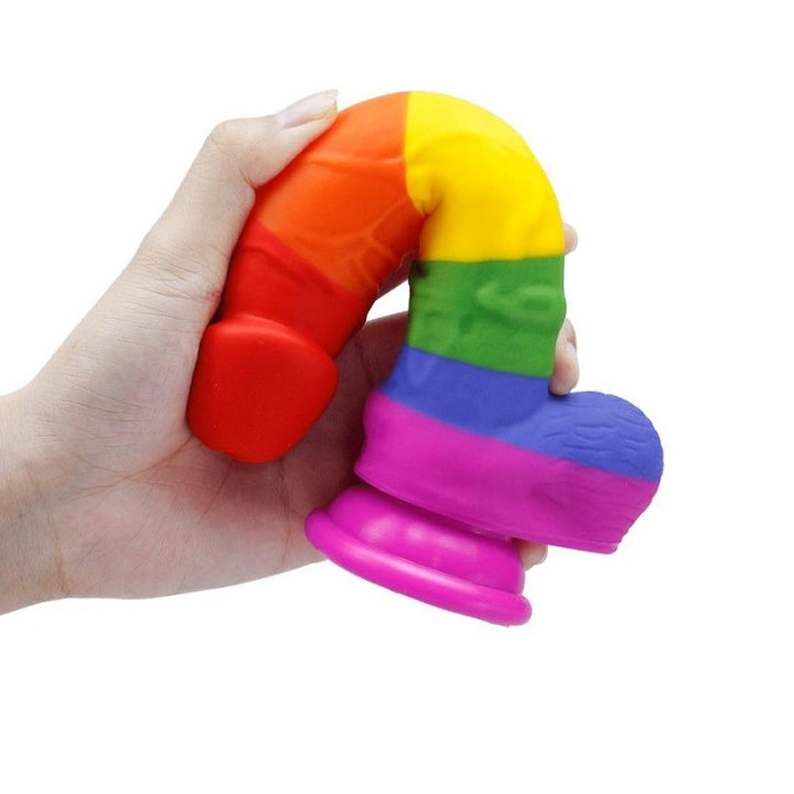 Dildo mit bunten Variationen