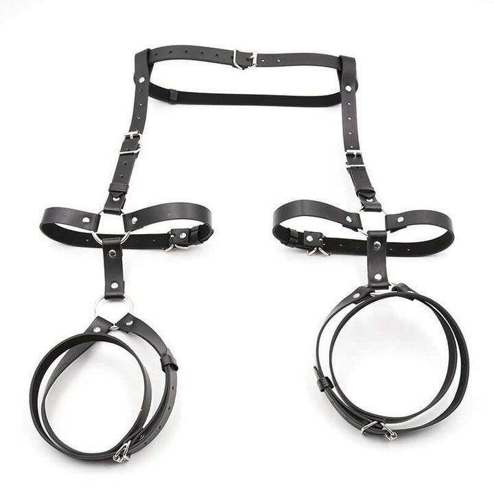 Beinaccessoire aus Leder