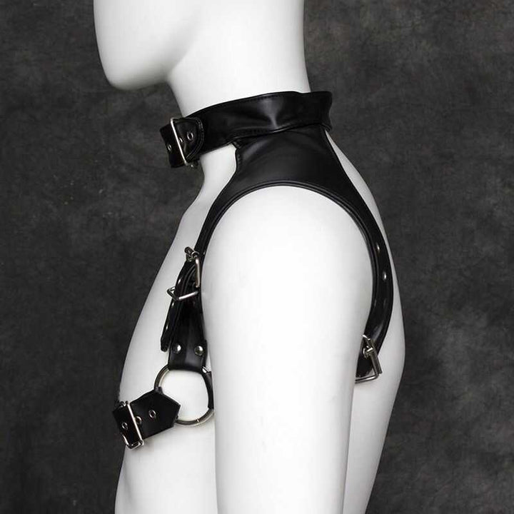 Torso-Harness-Halskette für Herren