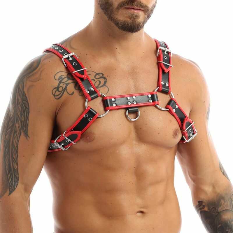 Trendiges Herren-Ledergeschirr