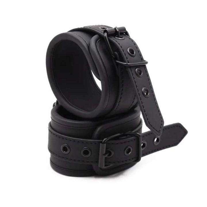 Bdsm24 Handschellen-Halsband-Set