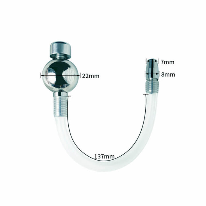 Umgekehrter Keuschheitskäfig mit Silikon-Urethral 3