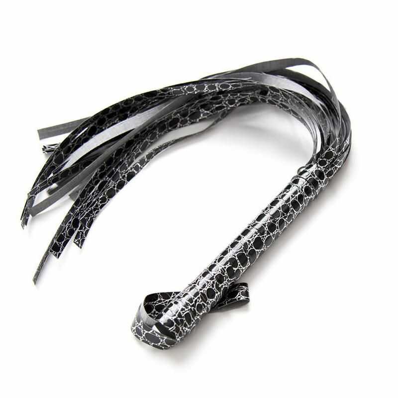 Serpentinenpeitsche aus echtem Leder