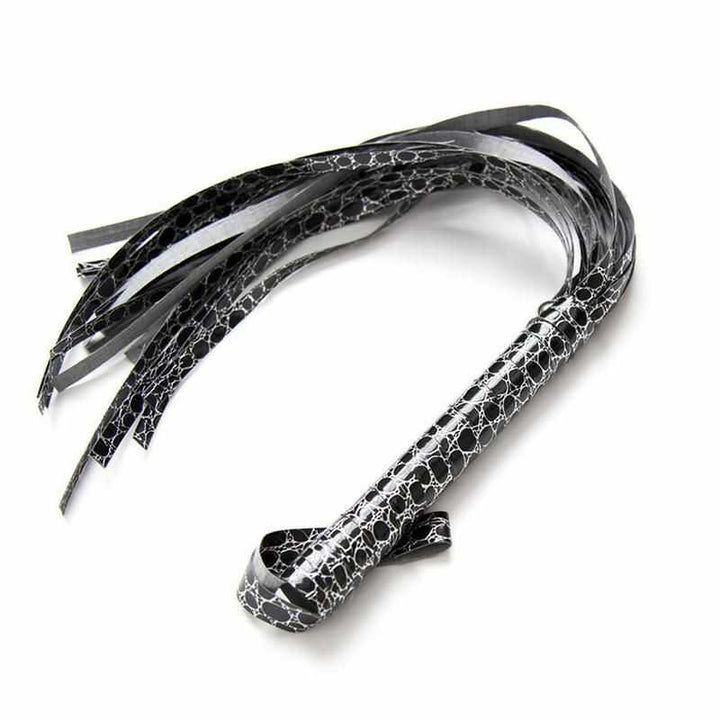 Serpentinenpeitsche aus echtem Leder