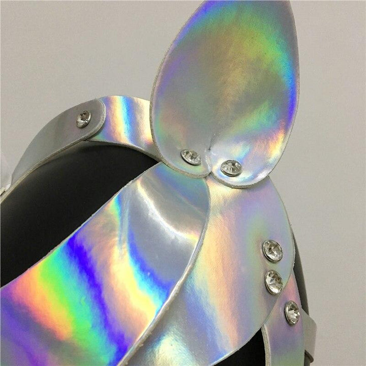 Holografische Partymaske