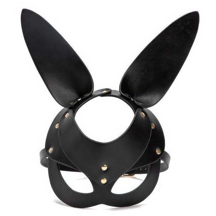 Hasenmaske aus Leder83