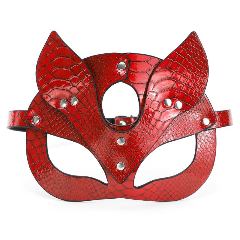 Sexy rote Maske